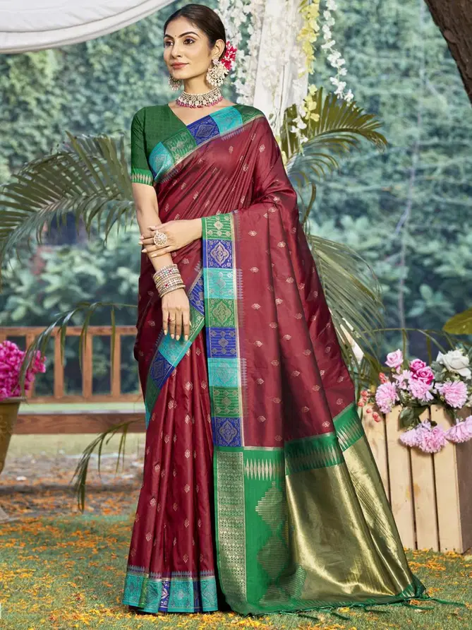 Ralempire Silk By Bunawat Silk Wedding Wear Saree Wholesale In India